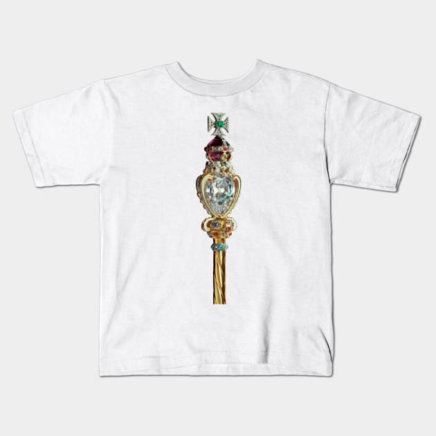 Sovereign's Sceptre Kids T-Shirt by byb